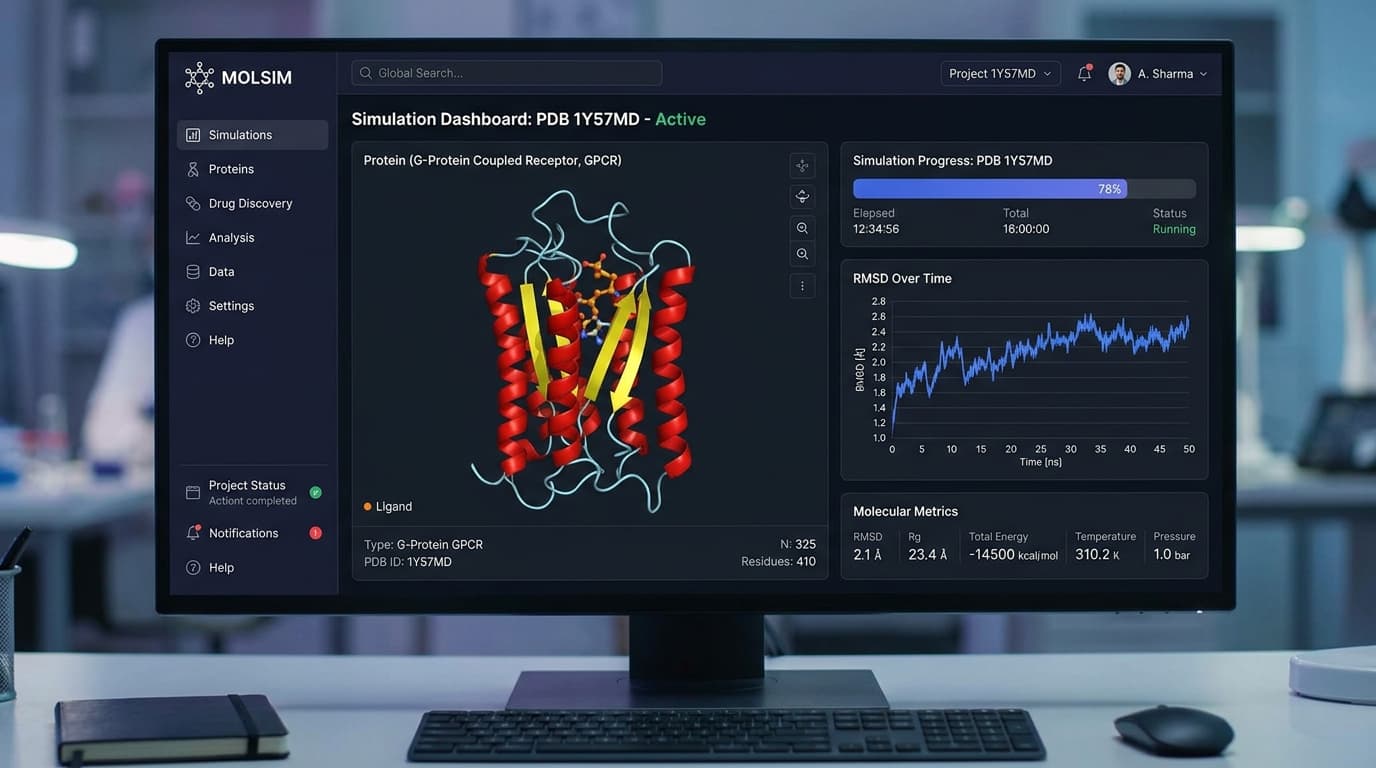 MolSim — Molecular simulation platform